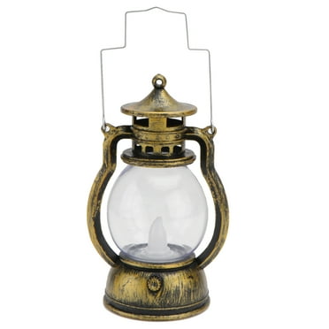 DiMaddie Vintage Hanging Lantern Outdoor Table Lamp for Garden Patio Pathway