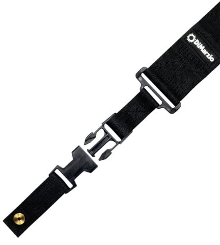 DiMarzio Black Cordura Guitar Strap With ClipLock - 2 Inch Wide, Adjustable 110-161cm 1 thumbnail image