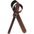 thumbnail image 1 of DiMarzio Custom Italian Leather Guitar Strap, Short - BROWN, #DD3252BNS, 1 of 1
