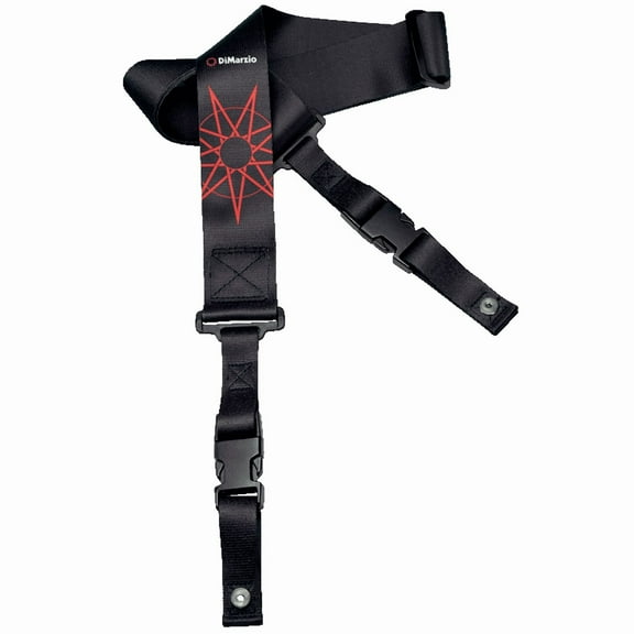 DiMarzio DD2248 Jim Root #4 ClipLock Guitar Strap - Black