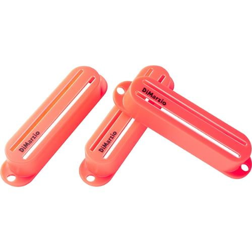 DiMarzio DM2002 Fast Track Strat Pickup Covers Set of 3 Pink