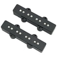 thumbnail image 1 of DiMarzio DP249BK Area J Pair Noiseless Single-Coil Jazz Bass Pickup Set, Black, 1 of 4
