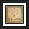 thumbnail image 1 of DiPaolo, Dan 12x12 Black Ornate Wood Framed with Double Matting Museum Art Print Titled - Peace, 1 of 4