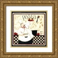 thumbnail image 1 of DiPaolo, Dan 12x12 Gold Ornate Wood Framed with Double Matting Museum Art Print Titled - Cooking Pasta, 1 of 4