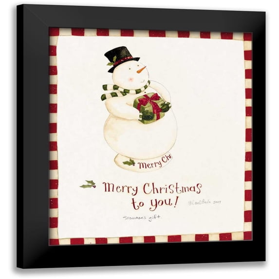 DiPaolo, Dan 12x13 Black Modern Framed Museum Art Print Titled - Christmas