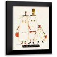 thumbnail image 1 of DiPaolo, Dan 12x14 Black Modern Framed Museum Art Print Titled - Ghost Family, 1 of 5