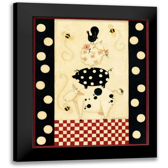 DiPaolo, Dan 12x14 Black Modern Framed Museum Art Print Titled - Up Top