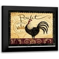 thumbnail image 1 of DiPaolo, Dan 13x12 Black Modern Framed Museum Art Print Titled - Poulet, 1 of 5