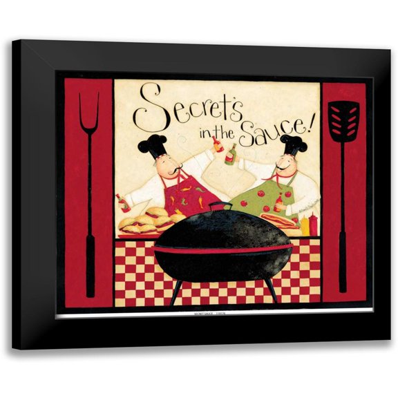 DiPaolo, Dan 13x12 Black Modern Framed Museum Art Print Titled - Sauce