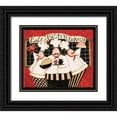 thumbnail image 1 of DiPaolo, Dan 13x12 Black Ornate Wood Framed with Double Matting Museum Art Print Titled - Cafe Bistro Bakery, 1 of 4