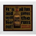 thumbnail image 1 of DiPaolo, Dan 13x12 White Modern Wood Framed Museum Art Print Titled - Fun And Games 1, 1 of 4