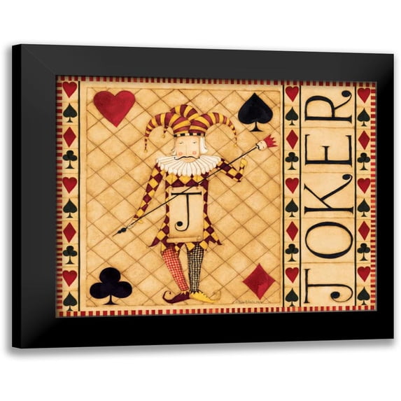 DiPaolo, Dan 14x12 Black Modern Framed Museum Art Print Titled - Joker