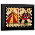 thumbnail image 1 of DiPaolo, Dan 14x12 Black Modern Framed Museum Art Print Titled - Queens, 1 of 5