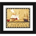 thumbnail image 1 of DiPaolo, Dan 14x12 Black Ornate Wood Framed with Double Matting Museum Art Print Titled - Wine And Cheese, 1 of 4