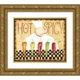 thumbnail image 1 of DiPaolo, Dan 14x12 Gold Ornate Wood Framed with Double Matting Museum Art Print Titled - Hot Spice, 1 of 4