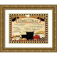 thumbnail image 1 of DiPaolo, Dan 14x12 Gold Ornate Wood Framed with Double Matting Museum Art Print Titled - Moms Diner, 1 of 4