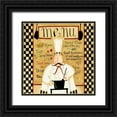 thumbnail image 1 of DiPaolo, Dan 15x15 Black Ornate Wood Framed with Double Matting Museum Art Print Titled - On The Menu, 1 of 4