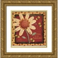 thumbnail image 1 of DiPaolo, Dan 15x15 Gold Ornate Wood Framed with Double Matting Museum Art Print Titled - Listen, 1 of 4