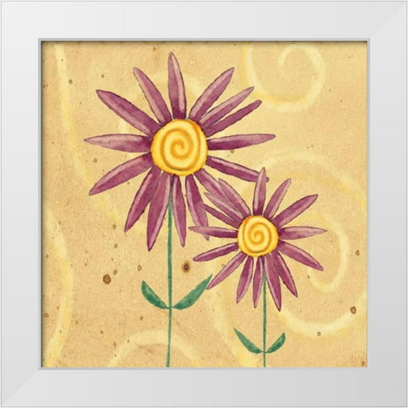 DiPaolo, Dan 15x15 White Modern Wood Framed Museum Art Print Titled - Spring Bloom