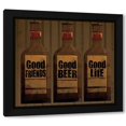 thumbnail image 1 of Dan DiPaolo 16x15 Black Modern Wood Framed Wall Art Titled - Final 3, 1 of 6