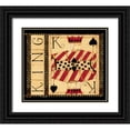 thumbnail image 1 of DiPaolo, Dan 17x15 Black Ornate Wood Framed with Double Matting Museum Art Print Titled - K, 1 of 4