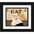 thumbnail image 1 of DiPaolo, Dan 18x15 Black Ornate Wood Framed with Double Matting Museum Art Print Titled - Eat Drink Be Merry, 1 of 4