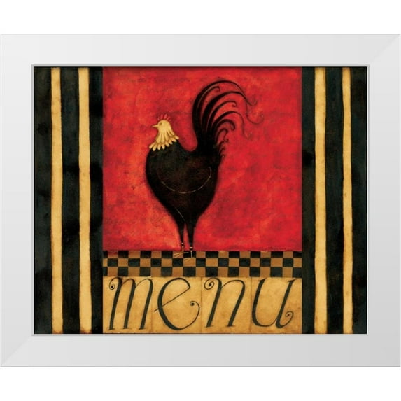 DiPaolo, Dan 18x15 White Modern Wood Framed Museum Art Print Titled - Food
