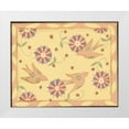 thumbnail image 1 of DiPaolo, Dan 18x15 White Modern Wood Framed Museum Art Print Titled - Pink Bird, 1 of 4