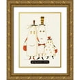 thumbnail image 1 of DiPaolo, Dan 19x24 Gold Ornate Wood Framed with Double Matting Museum Art Print Titled - Ghost Family, 1 of 4