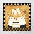 thumbnail image 1 of DiPaolo, Dan 20x20 White Modern Wood Framed Museum Art Print Titled - Bistro Chefs, 1 of 4