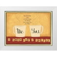 thumbnail image 1 of DiPaolo, Dan 24x19 White Modern Wood Framed Museum Art Print Titled - You And Me, 1 of 4