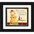 thumbnail image 1 of DiPaolo, Dan 24x20 Black Ornate Wood Framed with Double Matting Museum Art Print Titled - Wine Season, 1 of 4