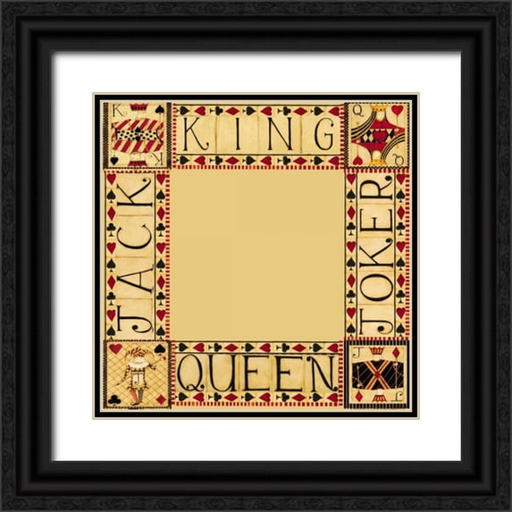 DiPaolo, Dan 26x26 Black Ornate Wood Framed with Double Matting Museum Art Print Titled - Entertainment