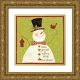 thumbnail image 1 of DiPaolo, Dan 26x26 Gold Ornate Wood Framed with Double Matting Museum Art Print Titled - Have Yourself, 1 of 4