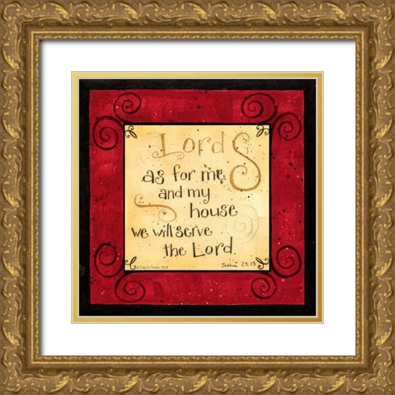 DiPaolo, Dan 26x26 Gold Ornate Wood Framed with Double Matting Museum Art Print Titled - Lord