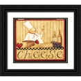 thumbnail image 1 of DiPaolo, Dan 31x26 Black Ornate Wood Framed with Double Matting Museum Art Print Titled - Cheese, 1 of 4