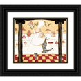thumbnail image 1 of DiPaolo, Dan 31x26 Black Ornate Wood Framed with Double Matting Museum Art Print Titled - Love To Cook, 1 of 4
