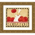 thumbnail image 1 of DiPaolo, Dan 31x26 Gold Ornate Wood Framed with Double Matting Museum Art Print Titled - Tomatoes, 1 of 4