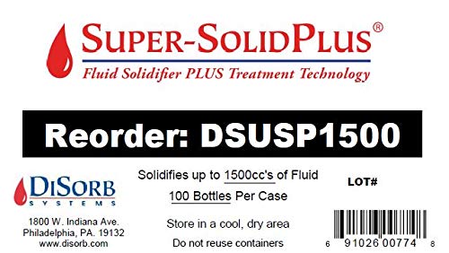 Disorb Powder DiSorb Suction Canister Sterilizer Absorbent Powder - Absorbs Bodily ...