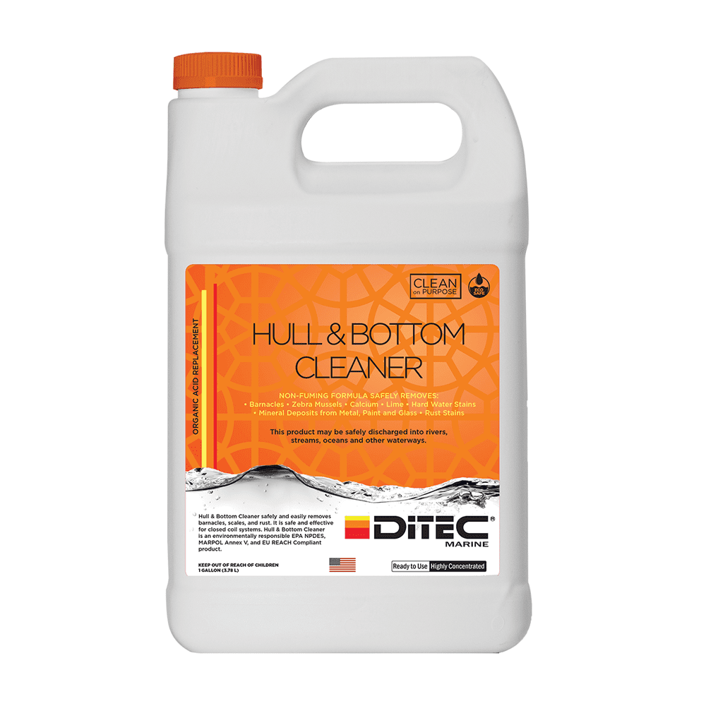 Ditec Marine Products ZQ-U2MY-A3PD Ditec Hull & Bottom Cleaner - Gallon ...