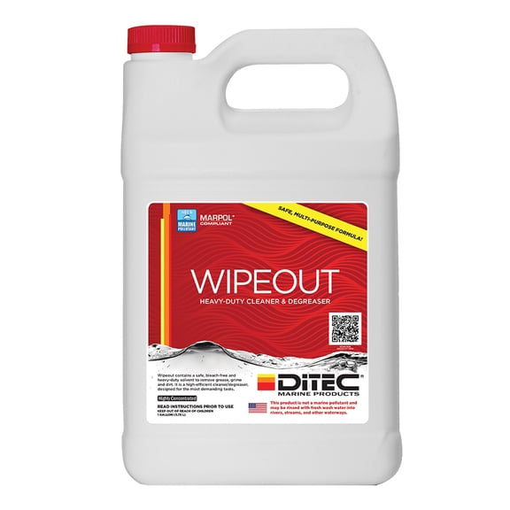 Ditec Marine Products EC-WOUT-GAL2 Ditecc Wipeout Multi-surface Cleaner - Gallon