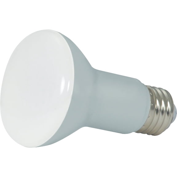 Satco S9630 - 6.5watt; LED R20; 2700K; 107' beam spread; Medium base; 120 volts; Dimmable
