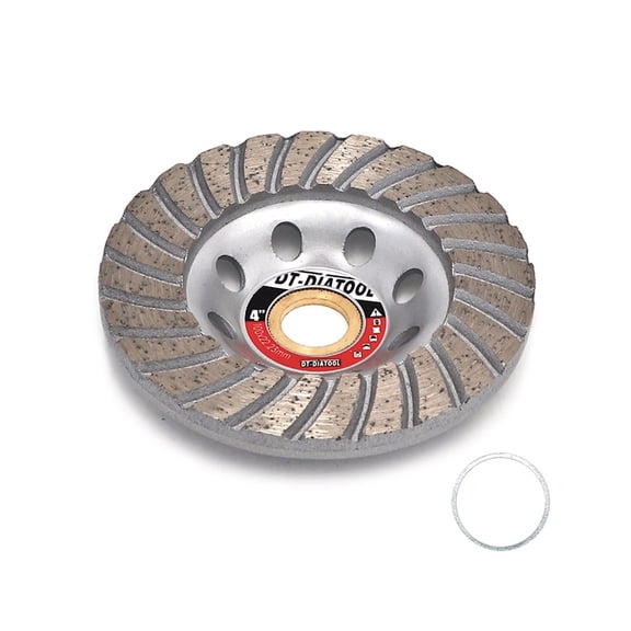 Dia 100mm/4inch Diamond Segmented Turbo Row Cup Grinding Wheel Discs For Concrete Brick Hard Stone ,Easy to Use