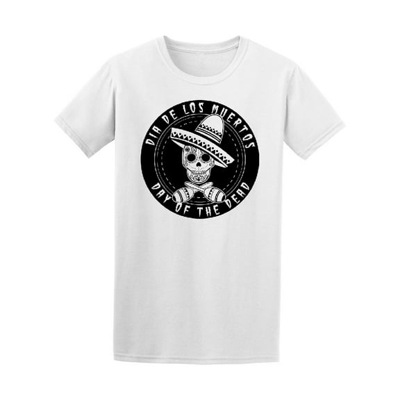 Dia De Los Muertos Holiday T-Shirt Men -Image by Shutterstock, Male Small
