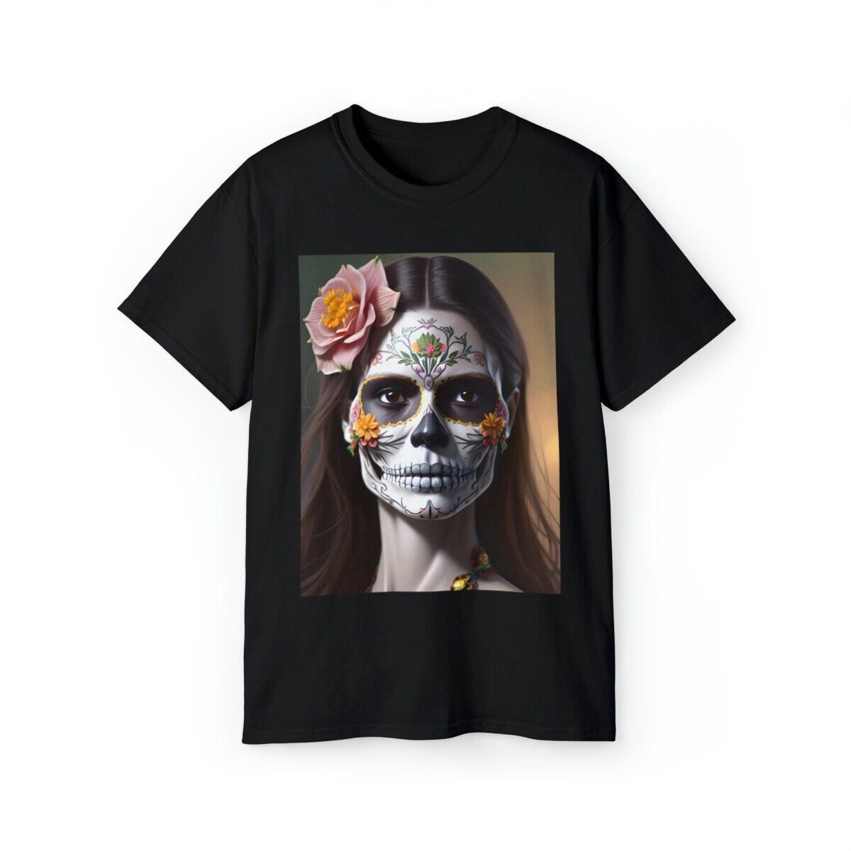 Boys - Black/Dia de Los Muertos Printed Cotton T-Shirt - Size: 2T (1 ½-2Y) - H&M