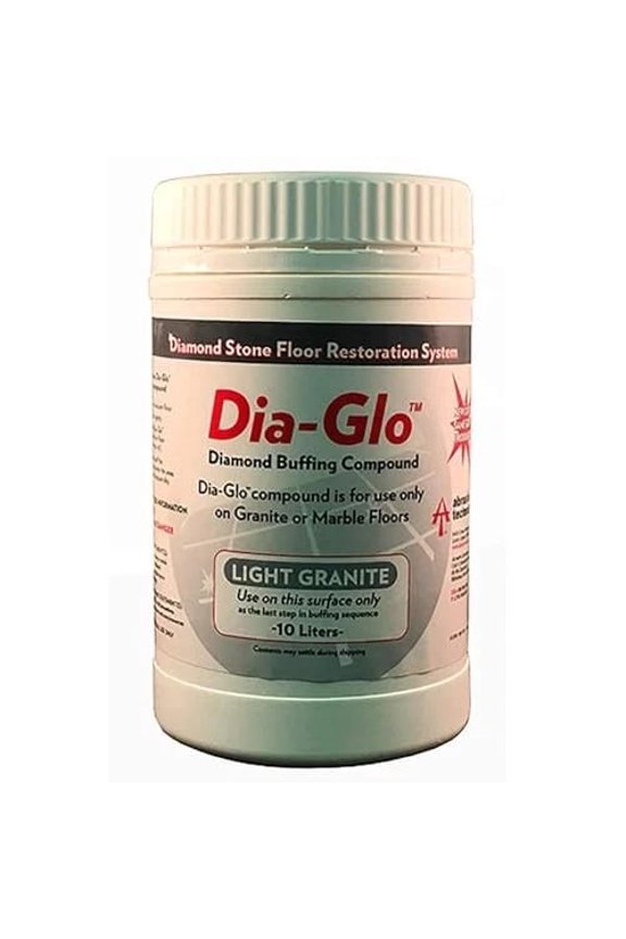 L Polishing Compound for Light Granite, 1 Quart Stone Buffing Compound for High Gloss Finish