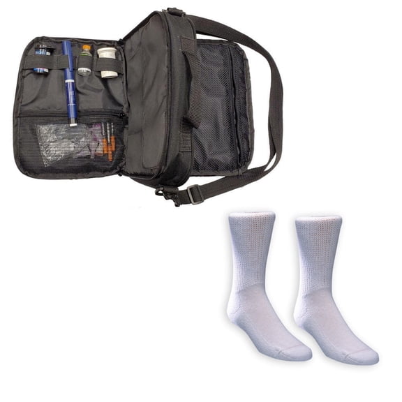 Dia-Pak Elite Insulin Carrying Case and Diasox Bundle | DPELITE-DIASOX-SM