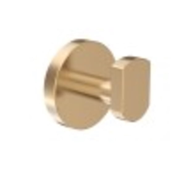 Dia Wall-Mounted Robe Hook in Brushed Bronze