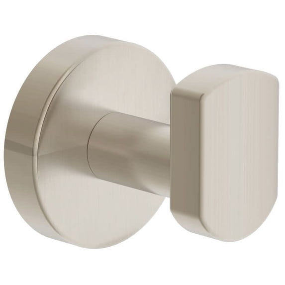 Dia Wall-Mounted Robe Hook in Satin Nickel