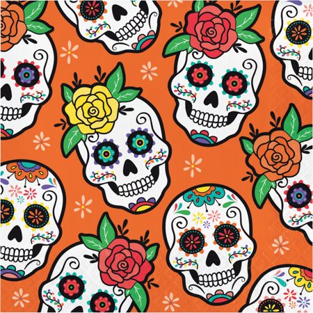 Dia de Muertos Napkins, 48 ct